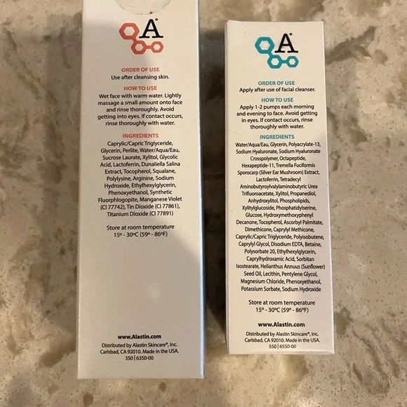 New Alastin Skincare Resurface Skin Polish and HA Immerse Serum - Picture 2 of 3